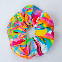 LARGE PATCHWORK SCRUNCHIE