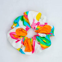 LARGE SCRUNCHIE RAINBOW FLOWERS