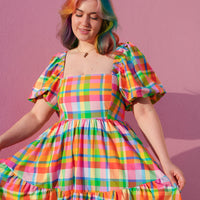 DARLING RAINBOW CHECKER - IN STOCK