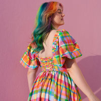 DARLING RAINBOW CHECKER - IN STOCK