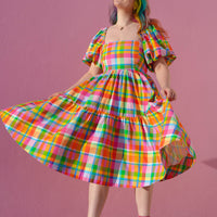 DARLING RAINBOW CHECKER - IN STOCK