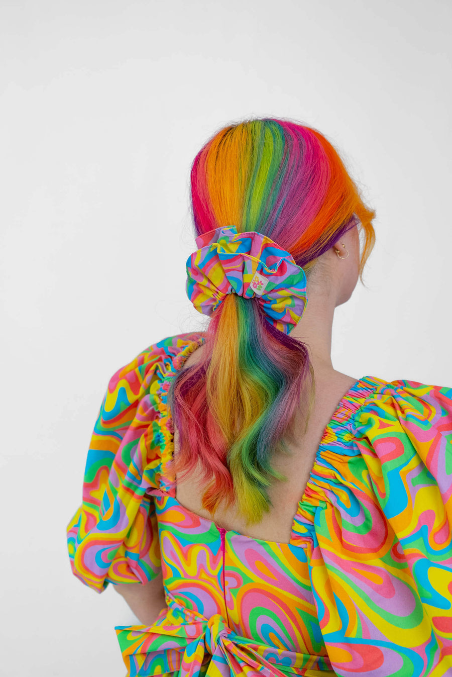 MEDIUM SCRUNCHIE RAINBOW MULTI PACK