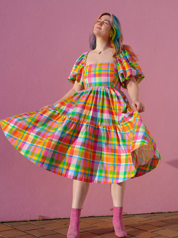 DARLING RAINBOW CHECKER - IN STOCK