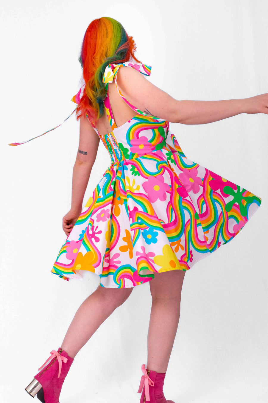 DISCO RAINBOW FLOWERS