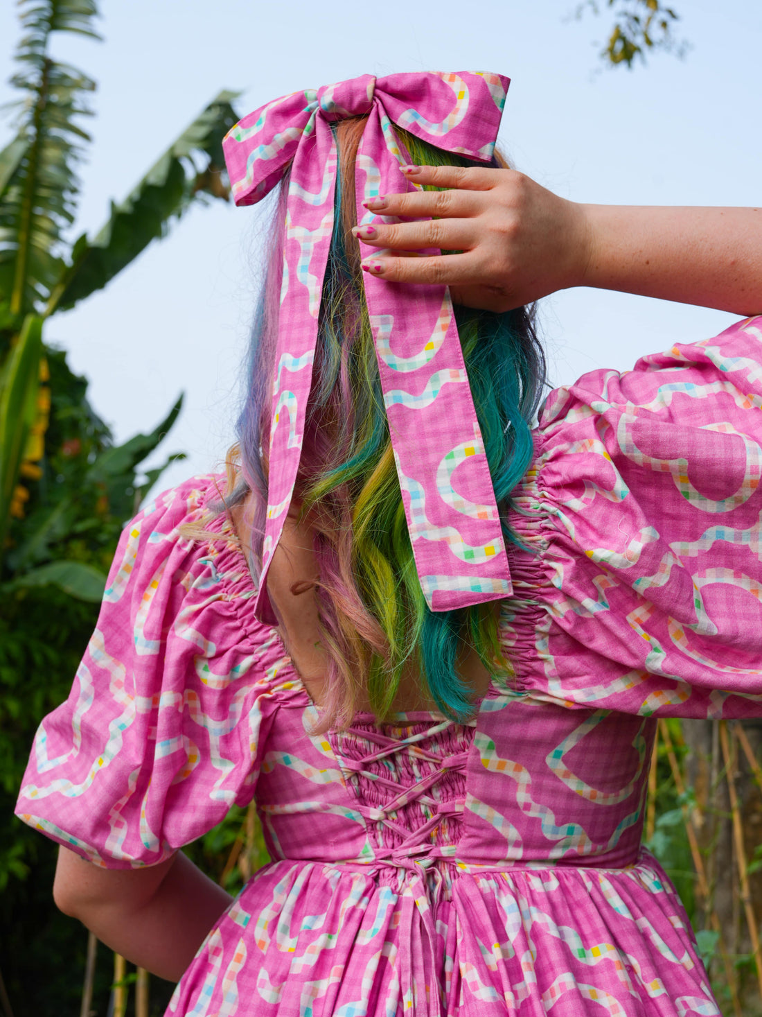 HAIR BOW SWEET HEART