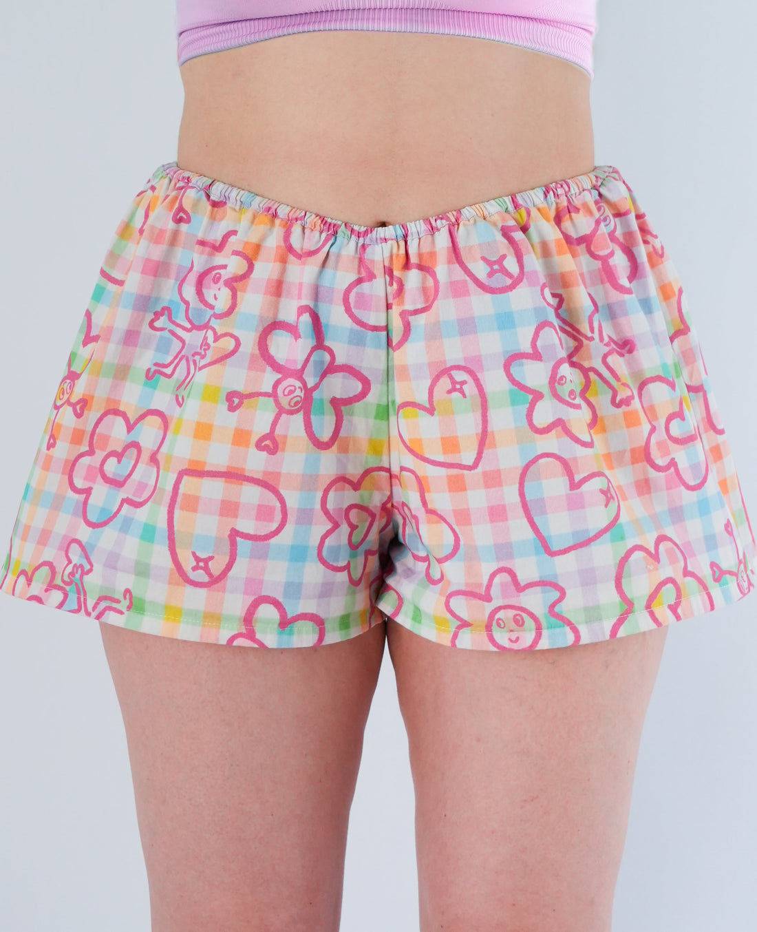 SHORTY PASTEL PICNIC