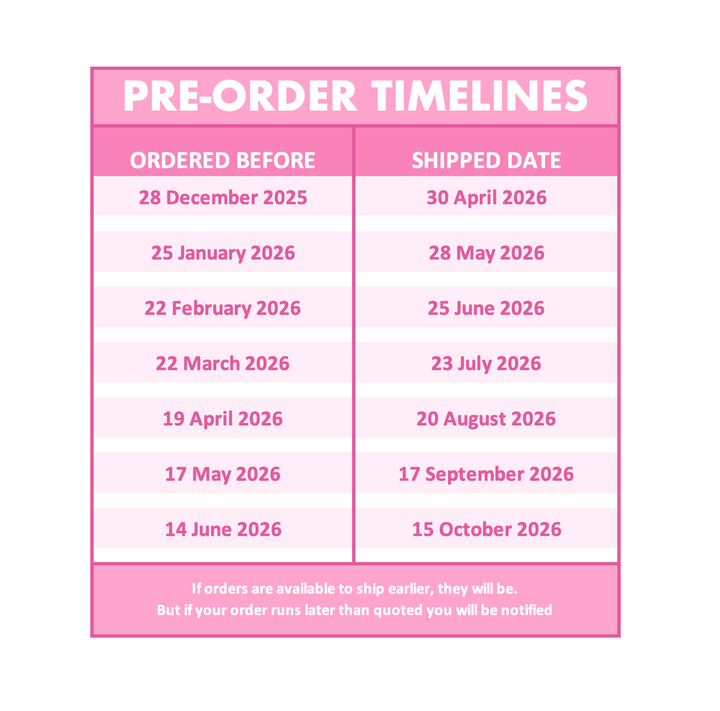 Pre Order Countdown Pre-order timeline – DOWK