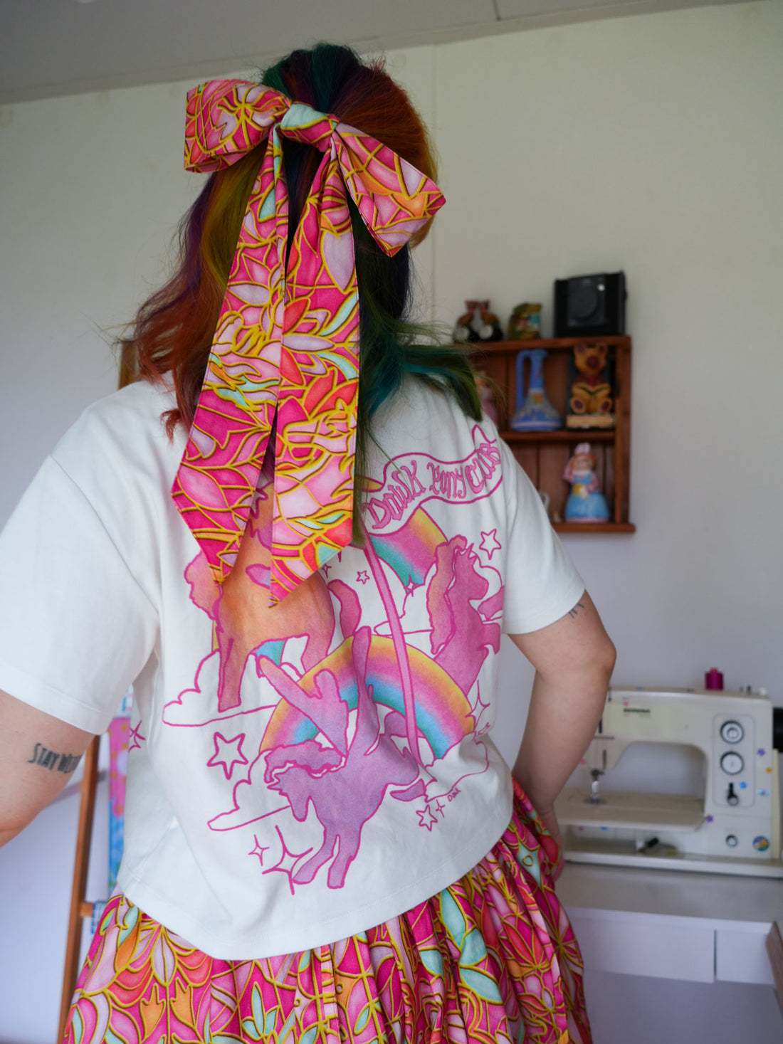 HAIR BOW CLOUD PONY PRINCESS