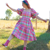 DARLING PINK PLAID