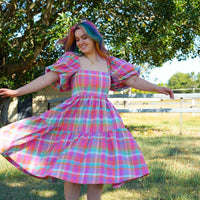 DARLING PINK PLAID