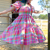 DARLING PINK PLAID